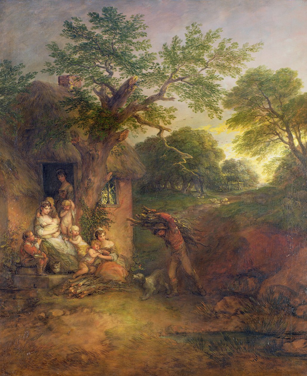 Casa del taglialegna da Thomas Gainsborough