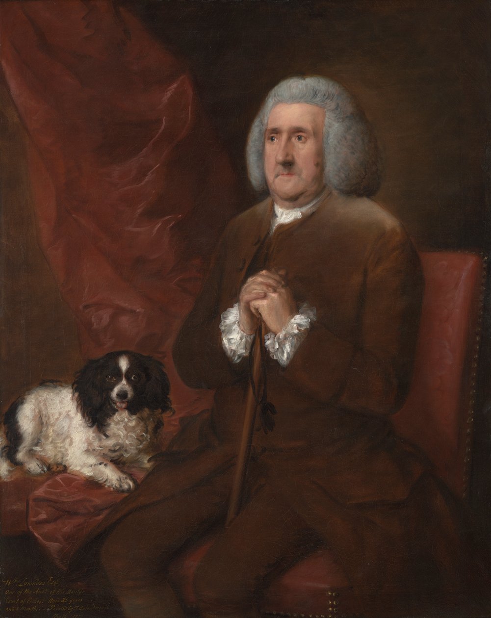 William Lowndes, revisore della Corte di Eschequer di Sua Maestà da Thomas Gainsborough RA