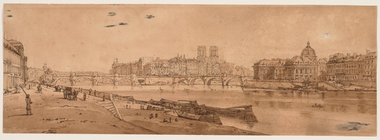 Una selezione di venti delle vedute più pittoresche di Parigi, 1802 da Thomas Girtin