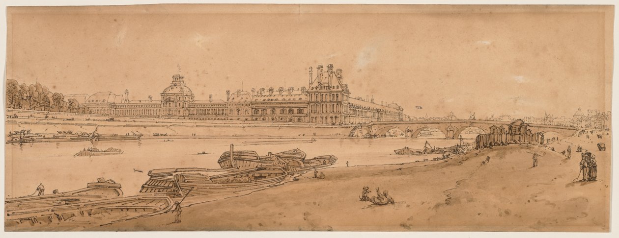Una selezione di venti delle vedute più pittoresche di Parigi, 1802 da Thomas Girtin
