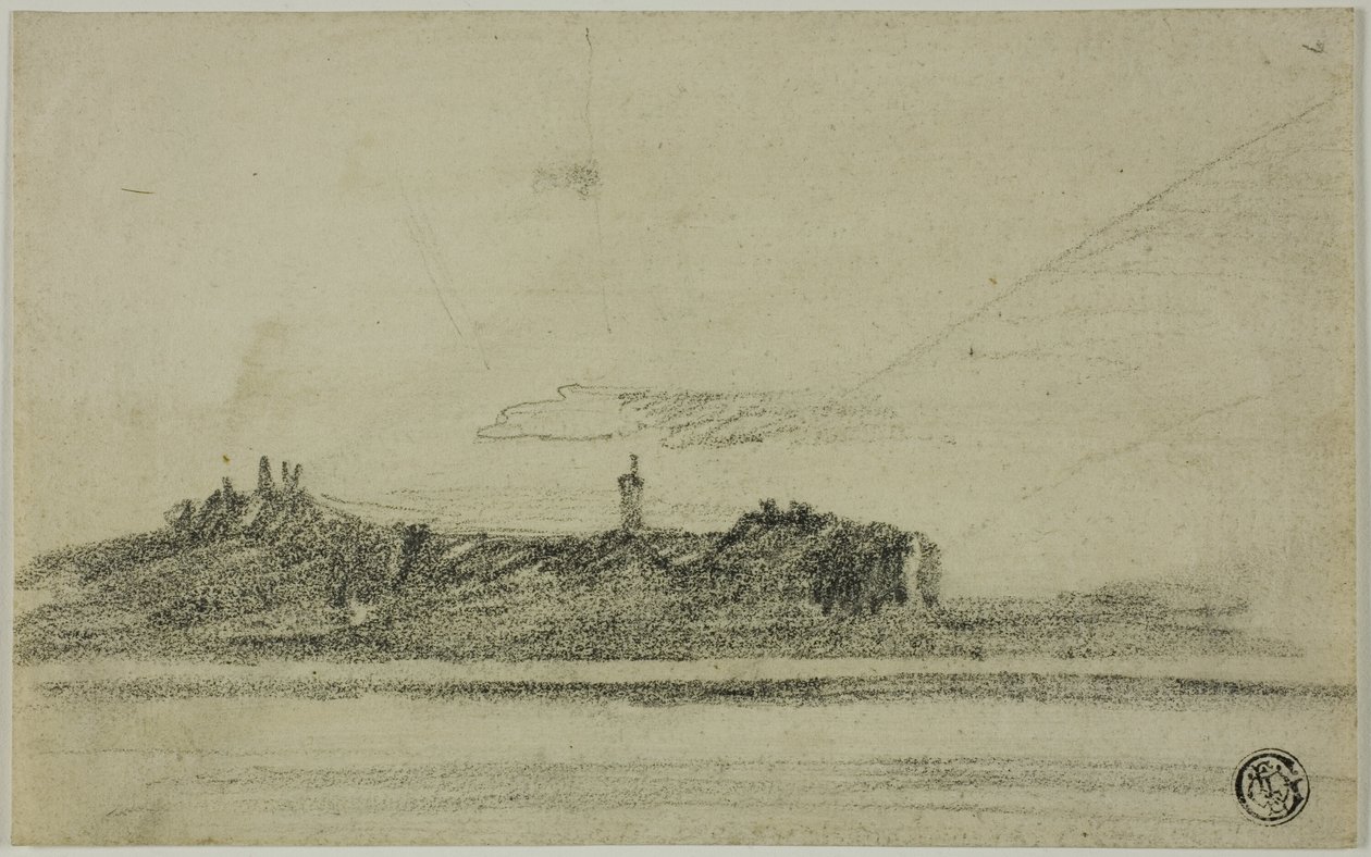 Castello sulla costa da Thomas Girtin