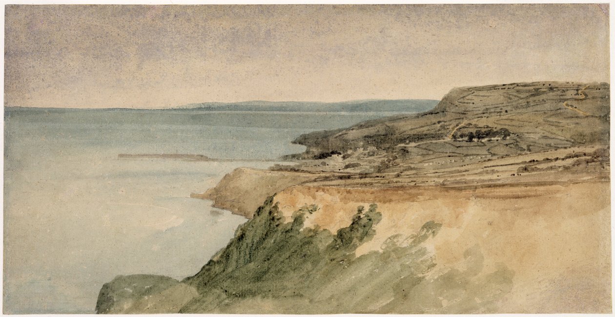 Lyme Regis, Dorset, c.1797 da Thomas Girtin
