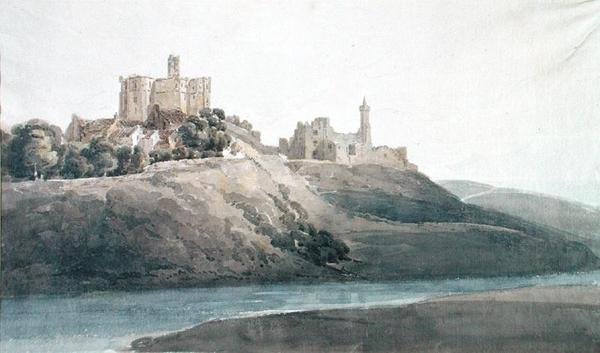 Castello di Warkworth da Thomas Girtin