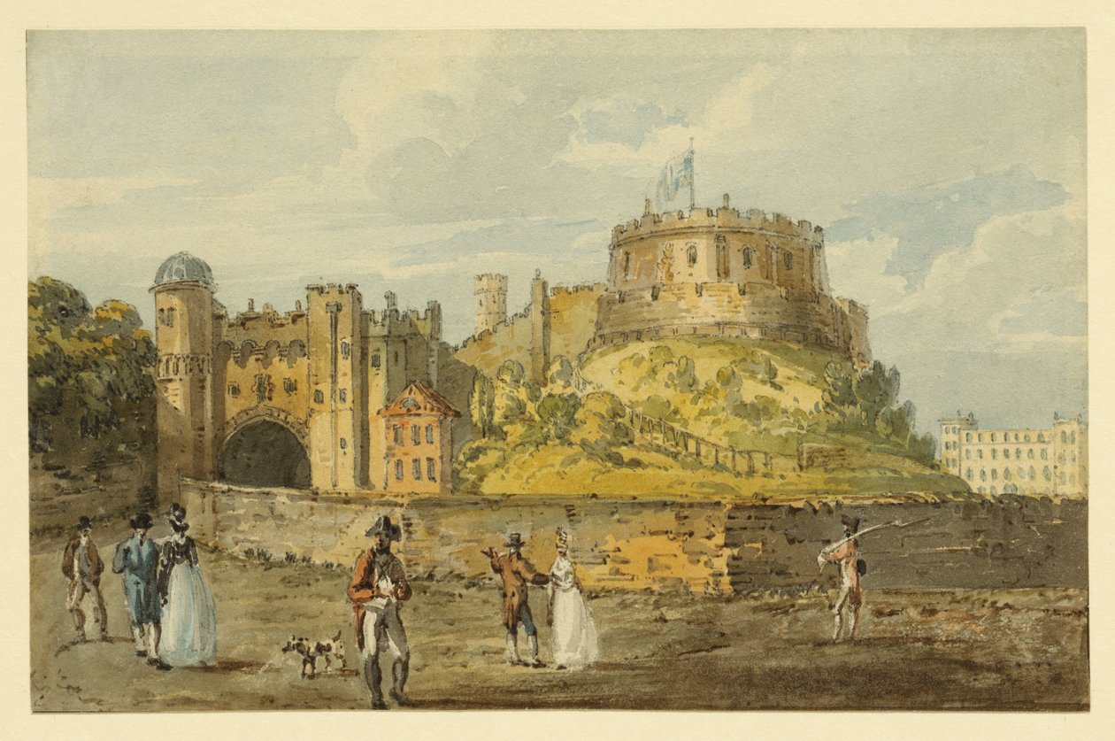 Castello di Windsor, c.1792 da Thomas Girtin