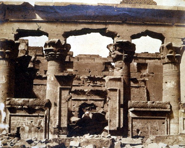 Portico del Tempio di Kalabsha, dall