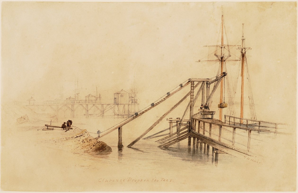 Clarence Drops sul Tees da Thomas H. Hair