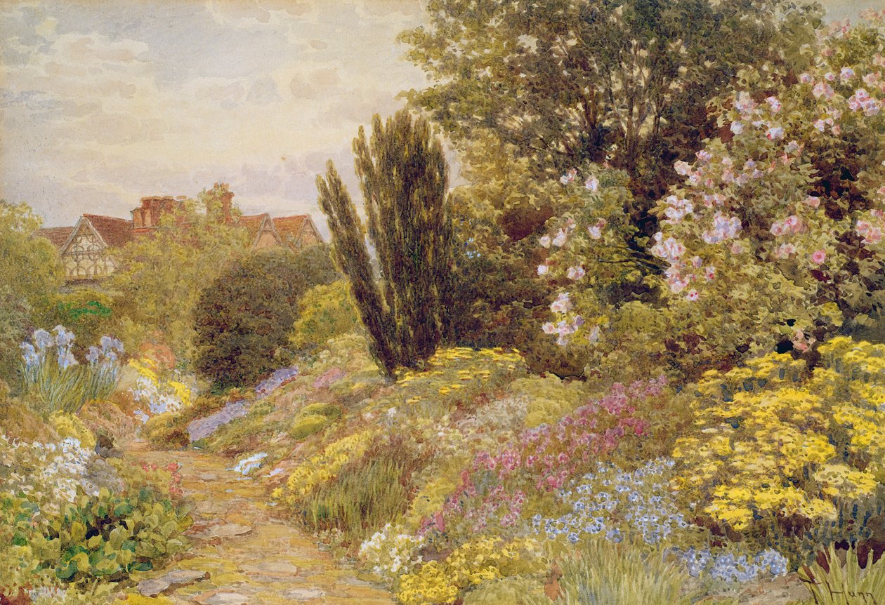 I giardini alpini a Tangley Manor da Thomas H. Hunn