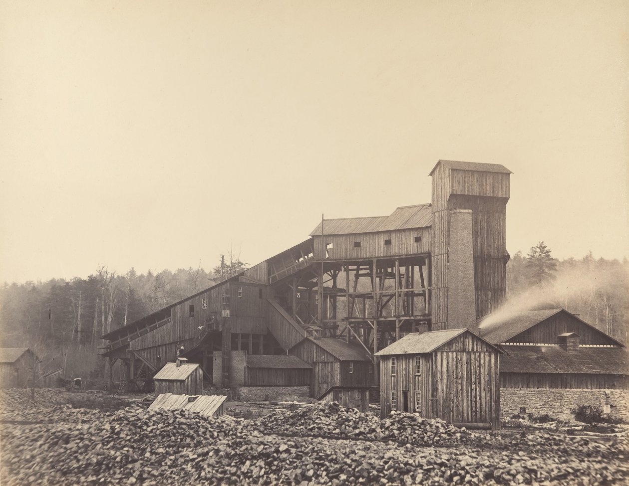 Frantoio di Gibson, Rushdale, Pennsylvania, 1860s da Thomas H. Johnson