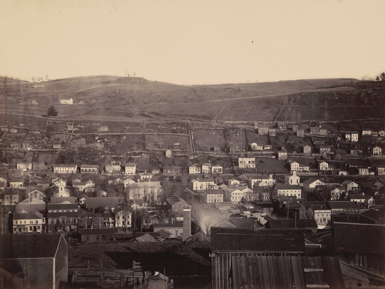 Honesdale, Sezione 4, Del.  Hudson Canal Co. 1863-1865 (foto) da Thomas H. Johnson
