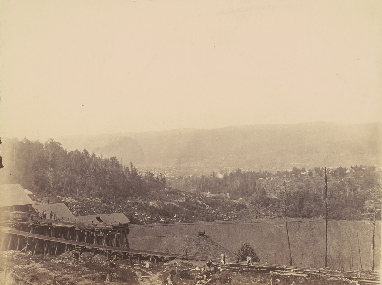 Rompighiaccio Von Storch, Del.  Hudson Canal Co. 1863-1865 (foto) da Thomas H. Johnson