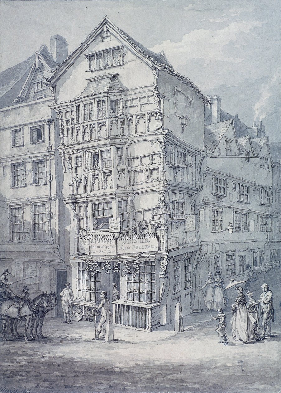 Chancery Lane, Londra da Thomas Hearne