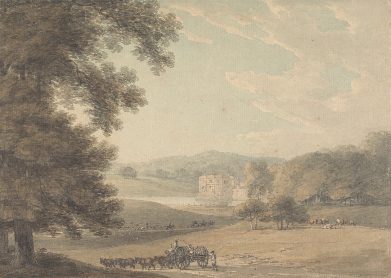 Castello di Leeds, Kent da Thomas Hearne