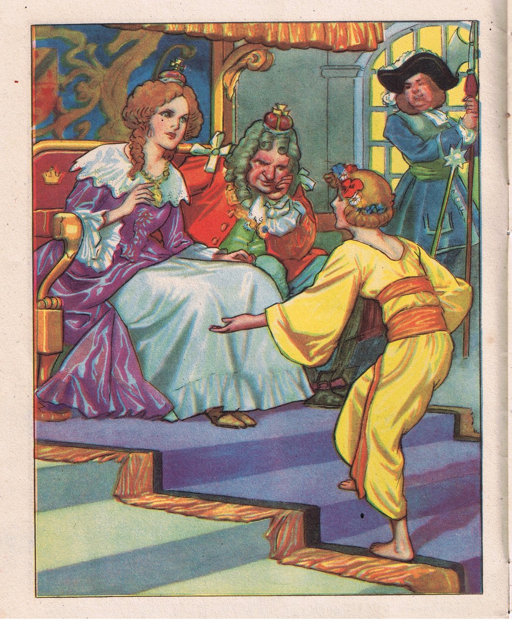 Briar Rose la più bella (litografia) da Thomas Heath Robinson