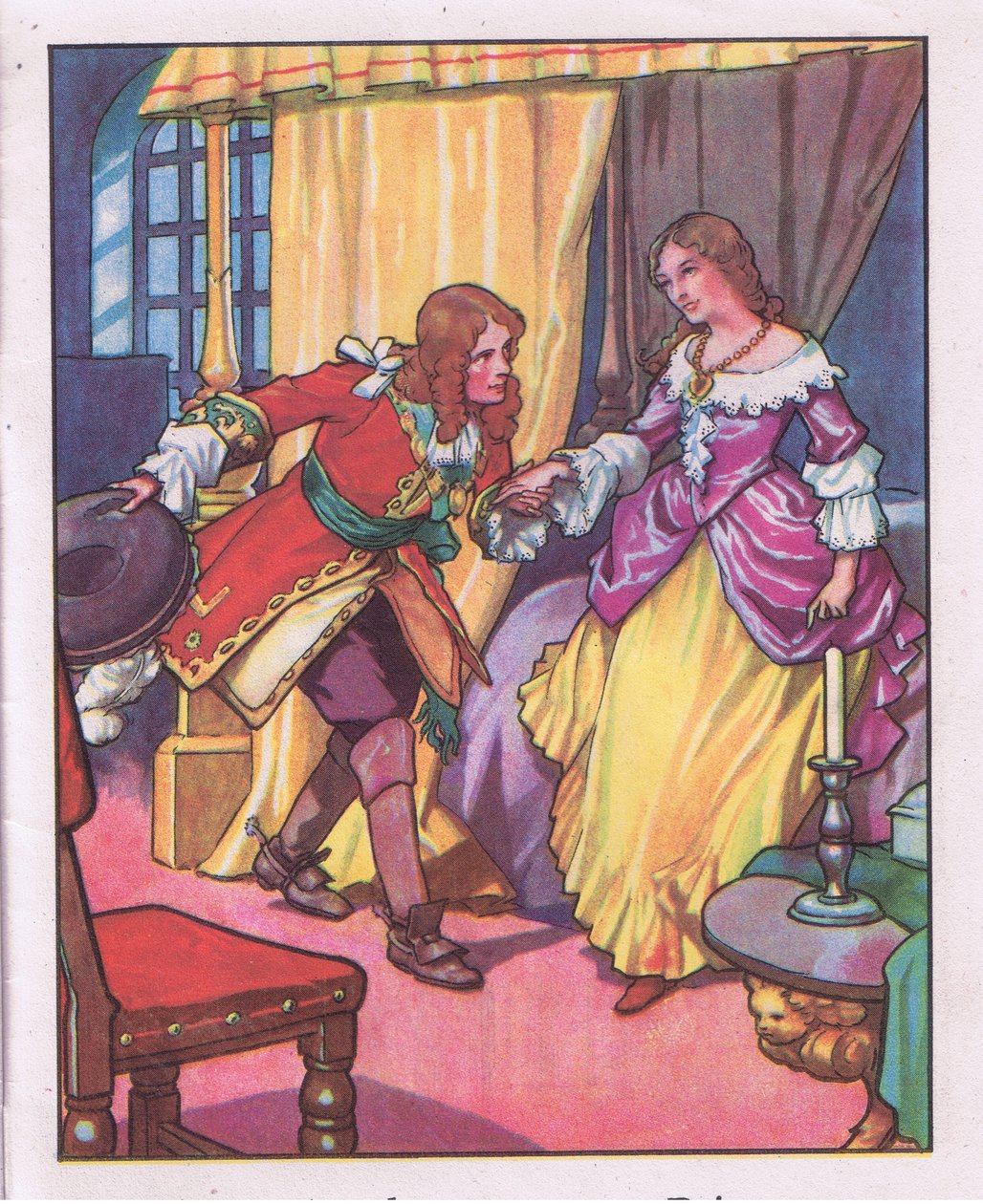 "Il mio principe", mormorò (litografia) da Thomas Heath Robinson