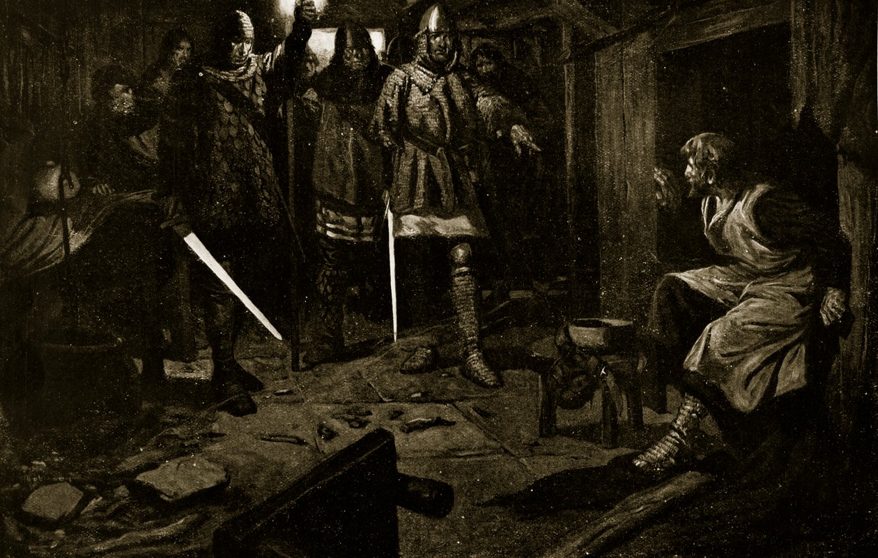 La cattura di Sir William Wallace da Thomas Heath Robinson