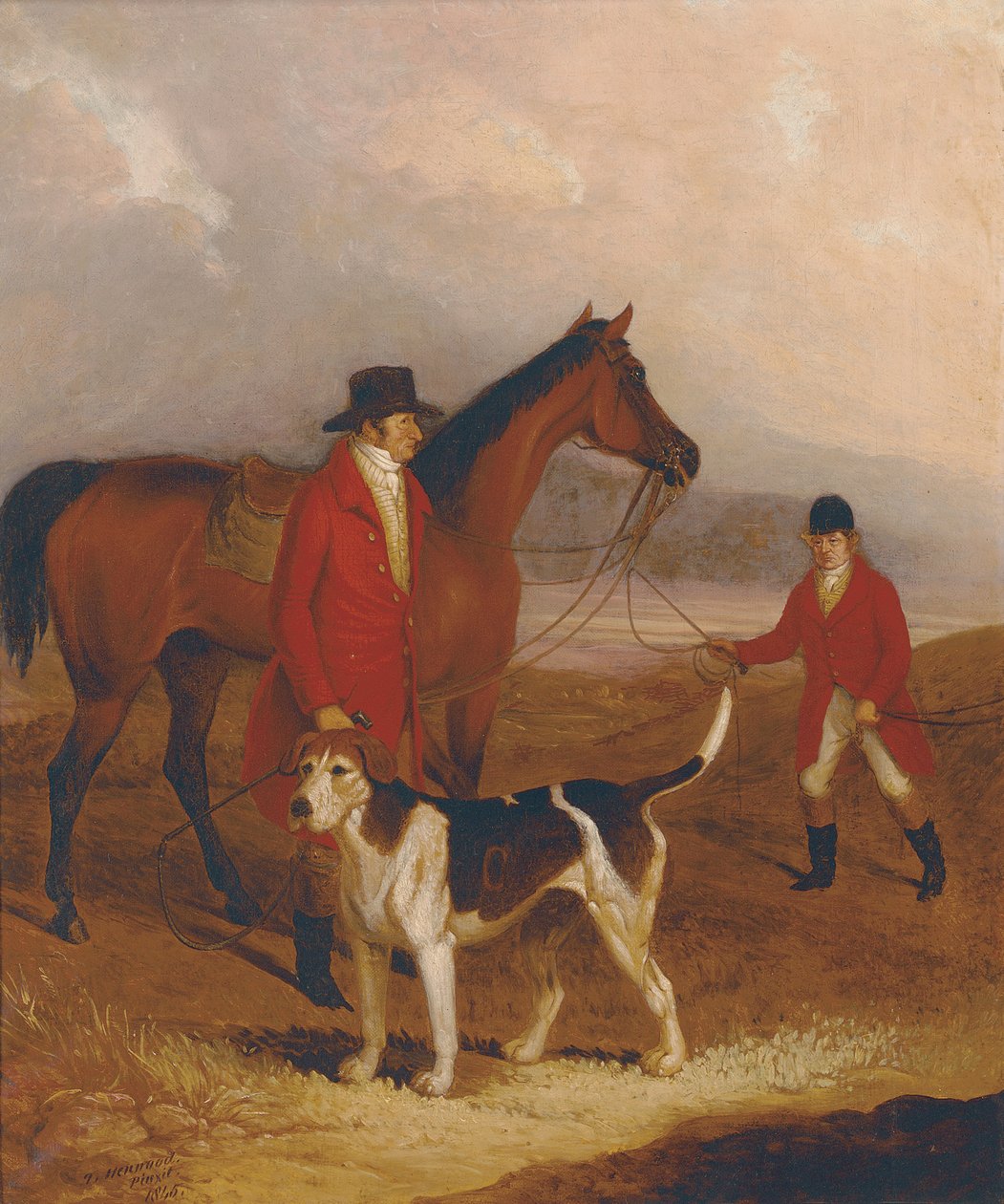 Vecchio druido, con Richard King Sampson, Esq., e John Presse da Thomas Henwood