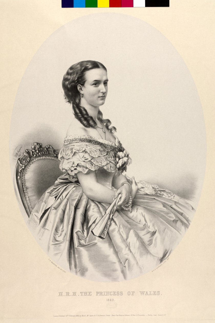 Principessa di Danimarca Alessandra da Thomas Herbert Maguire