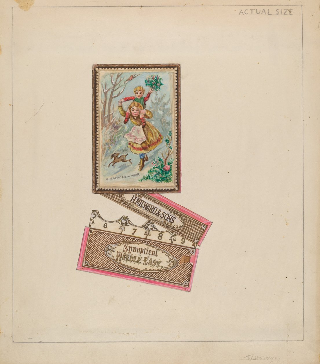 Porta aghi da Thomas Holloway