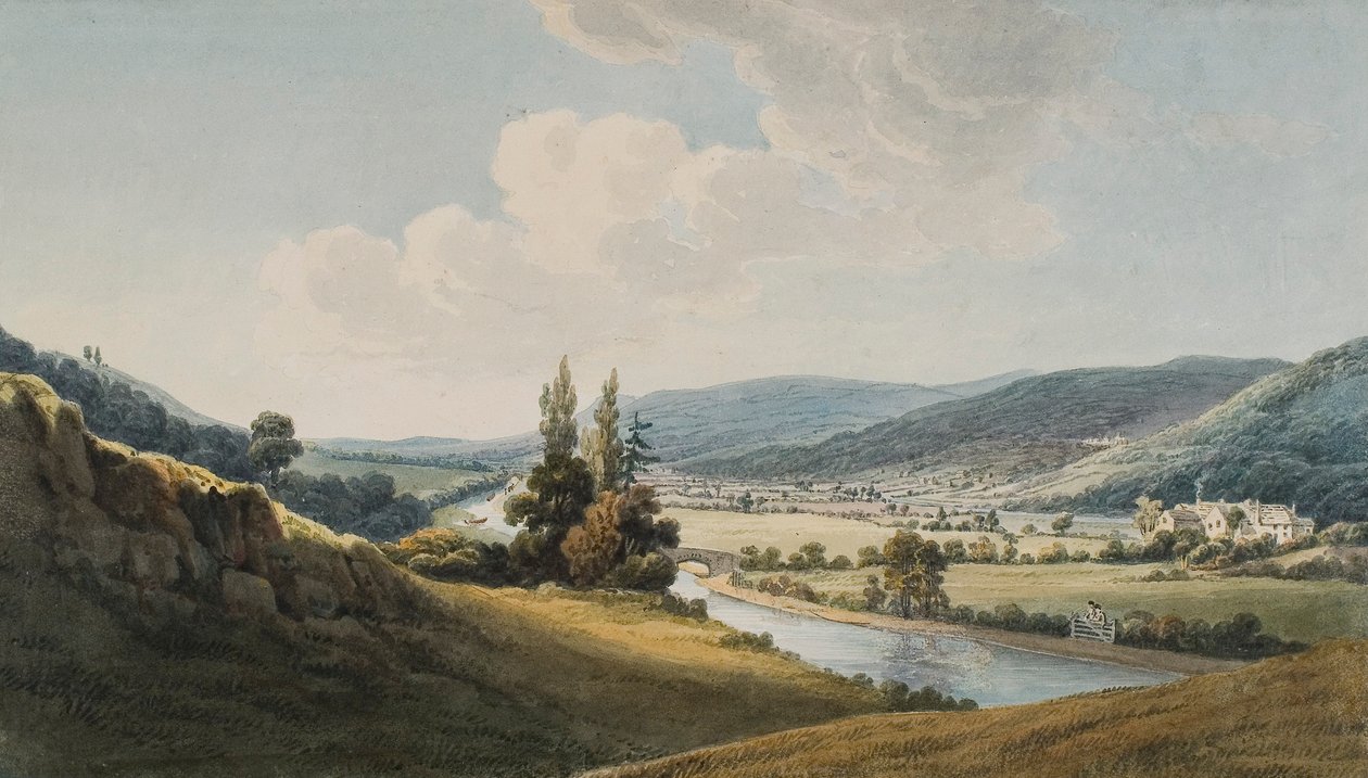 La Valle di Neath, Melincourt a destra da Thomas Hornor