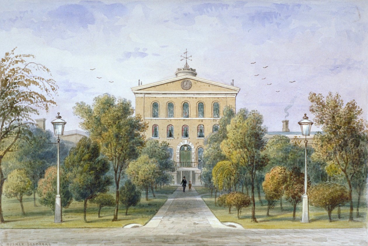 Prigione di Bridewell a Tothill Fields, Westminster, Londra, c1850 da Thomas Hosmer Shepherd