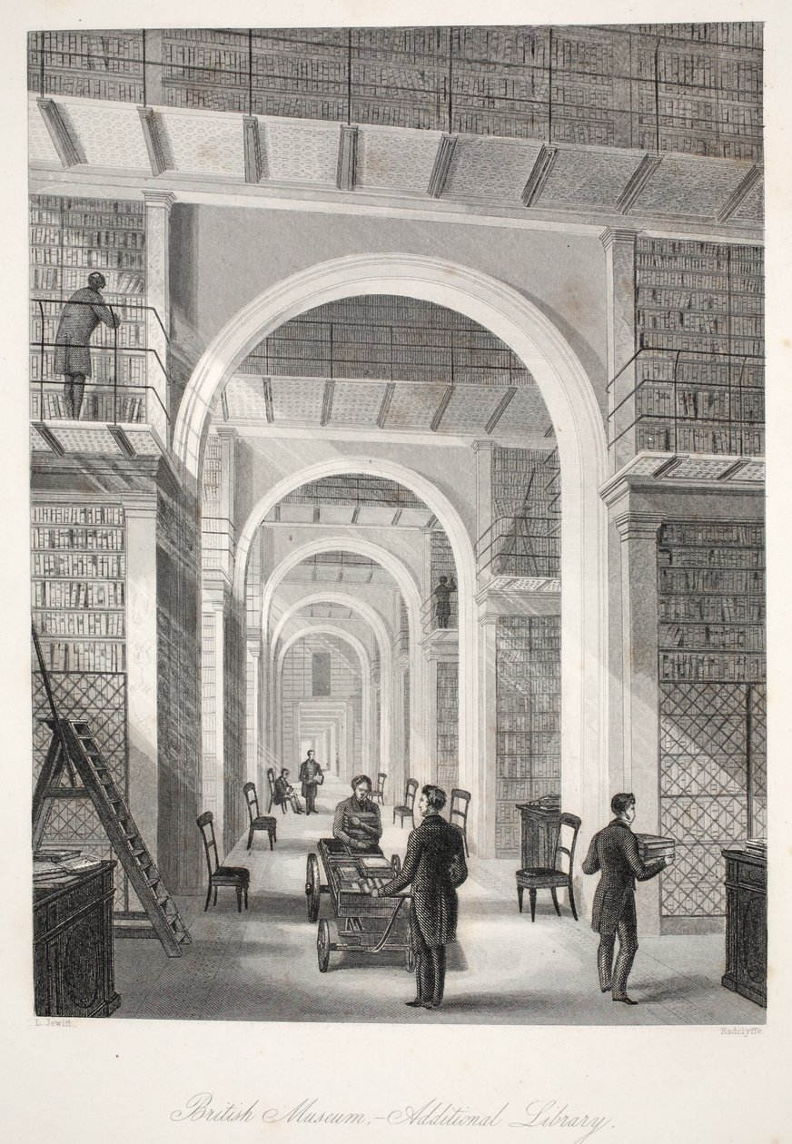 British Museum, la Biblioteca Aggiuntiva, da 