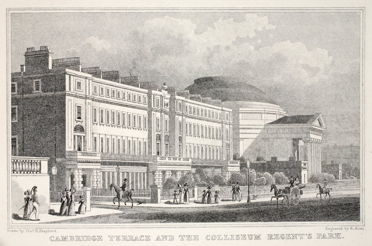 Cambridge Terrace e il Colosseo, Regent