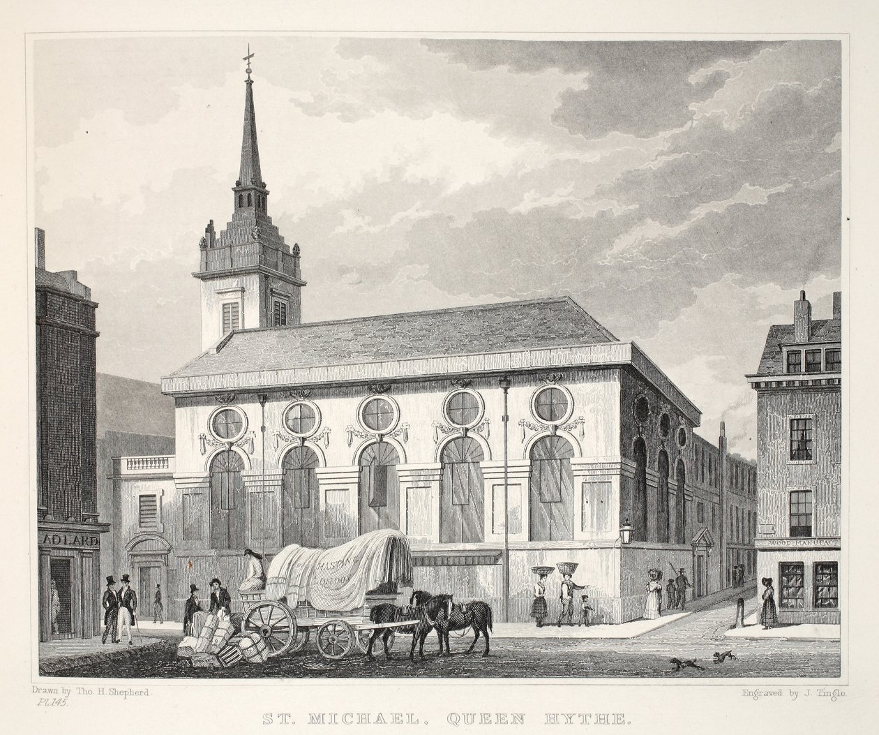 Chiesa di San Michele, Queenhithe, da 