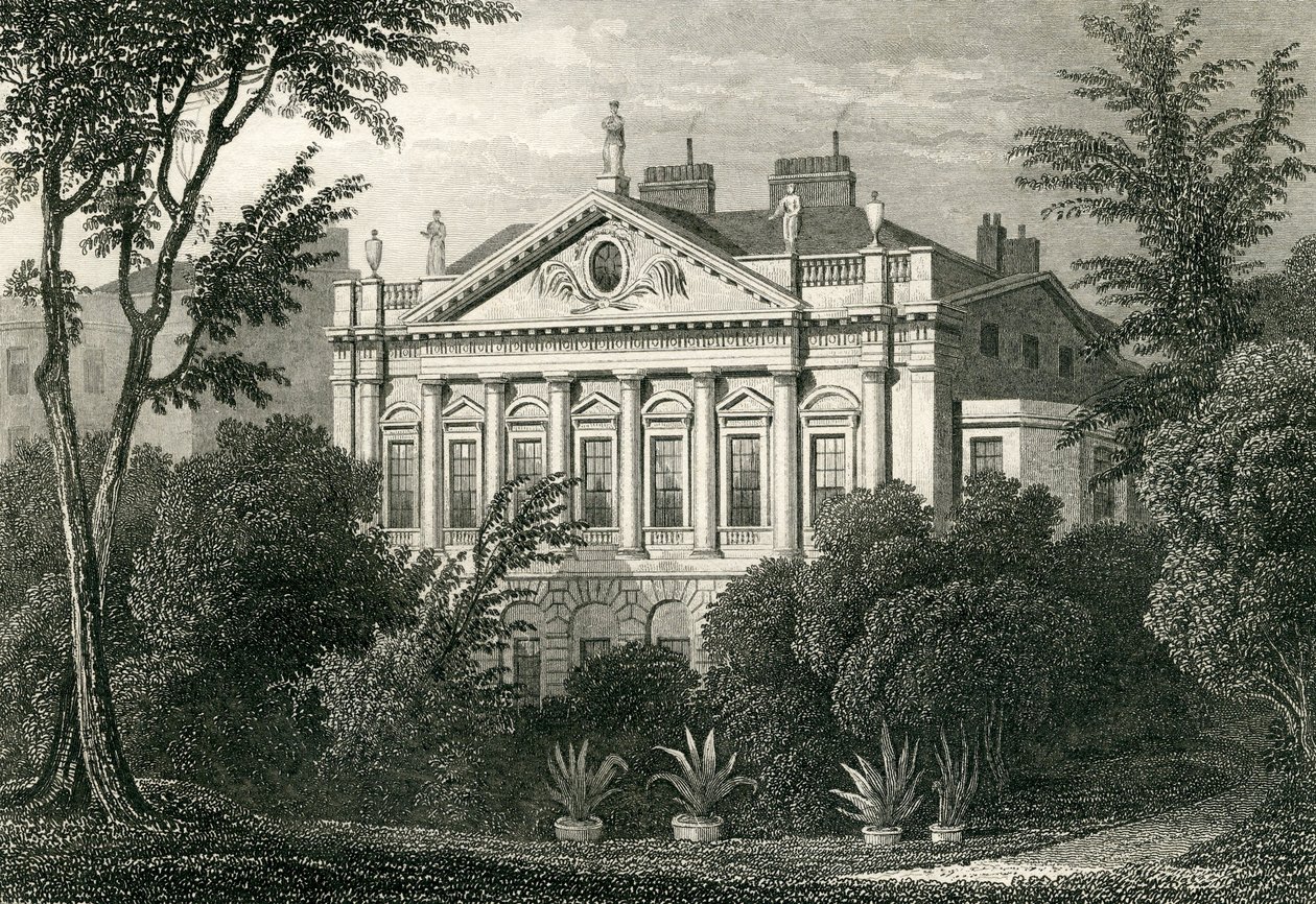 Casa di Earl Spencer, Green Park, 1829 da Thomas Hosmer Shepherd