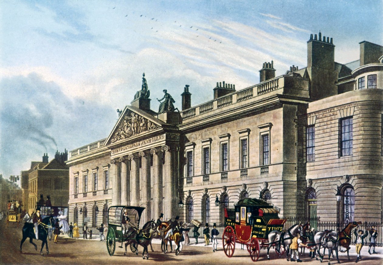 East India House, Londra da Thomas Hosmer Shepherd
