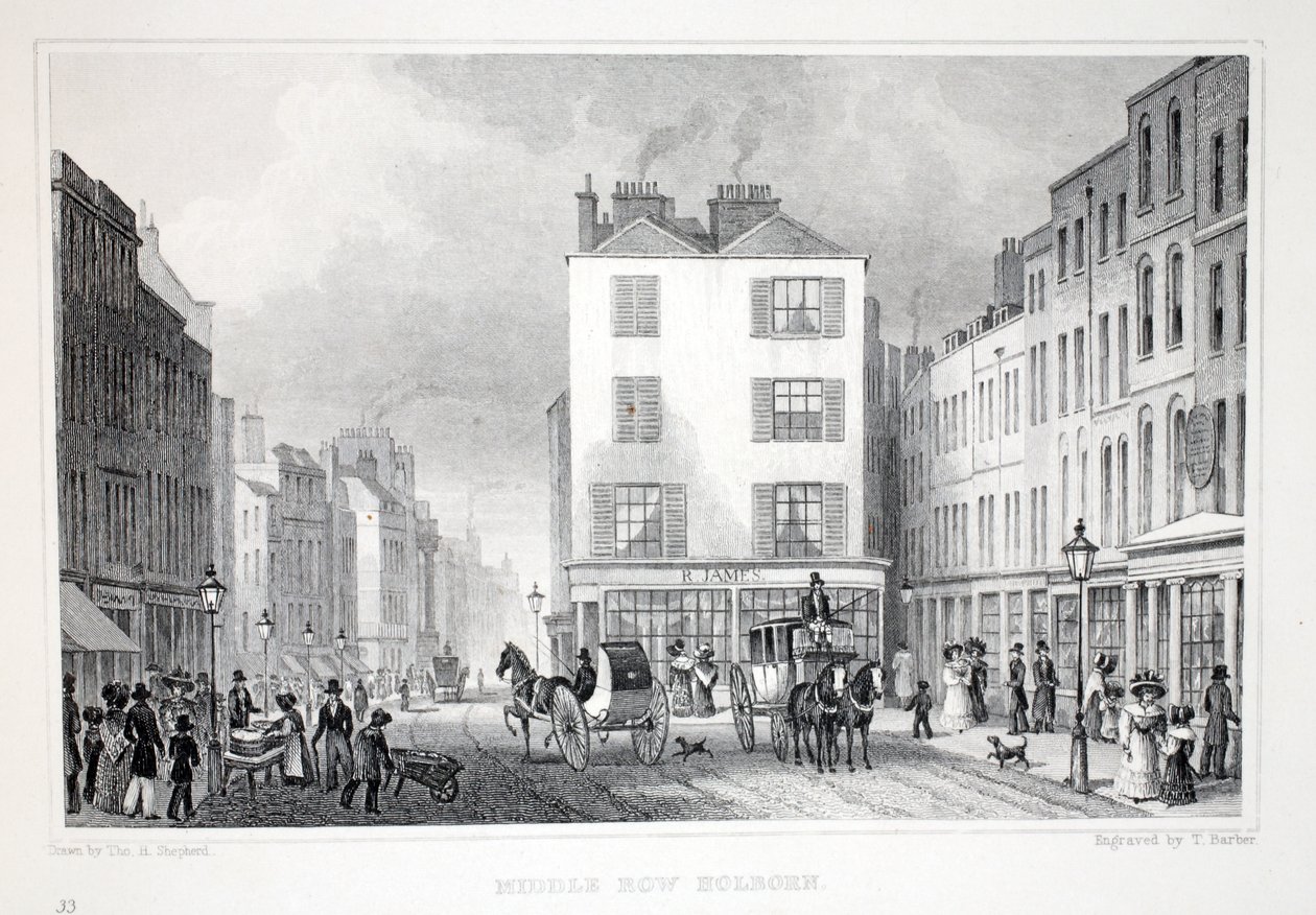 Middle Row, Holborn, da 