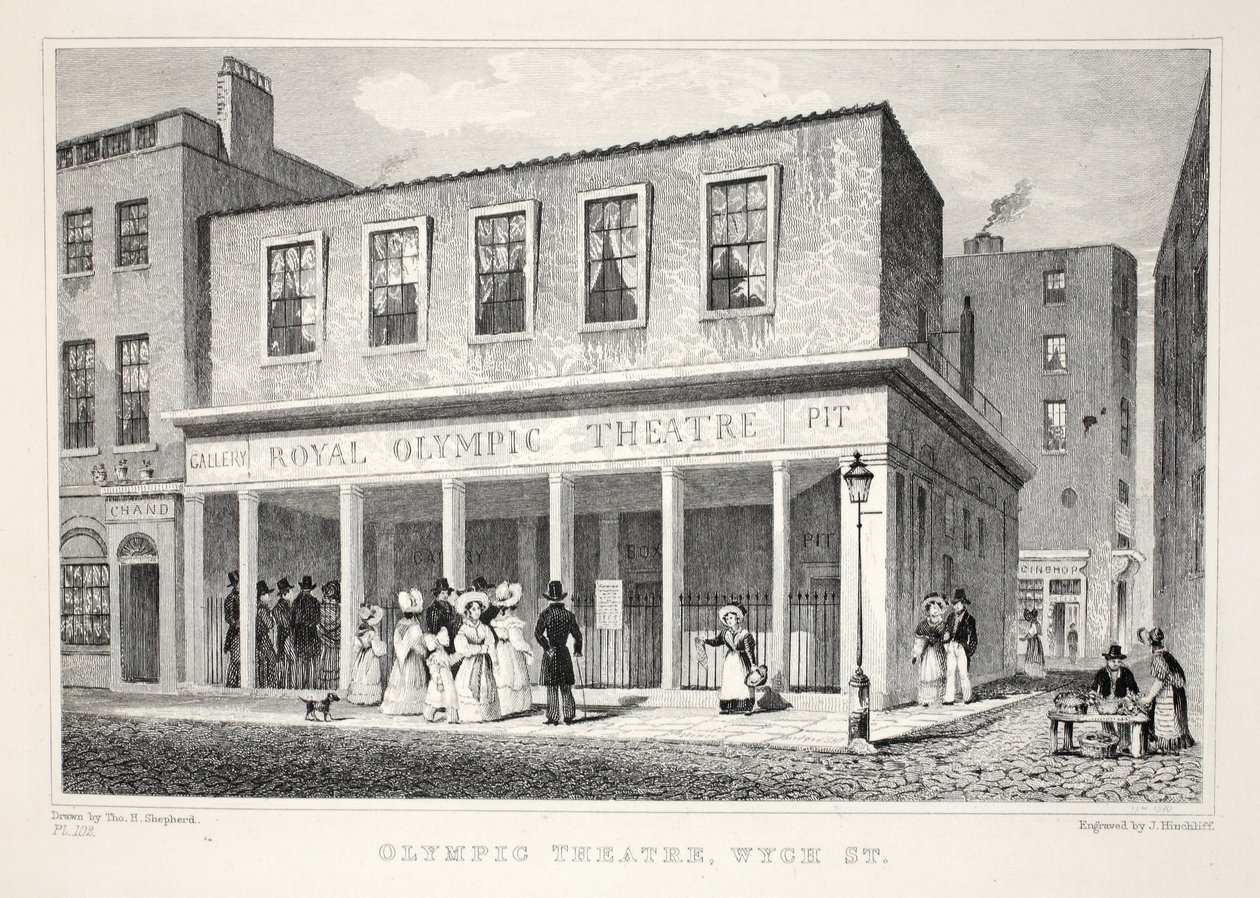 Teatro Olimpico, Wyck Street, da 