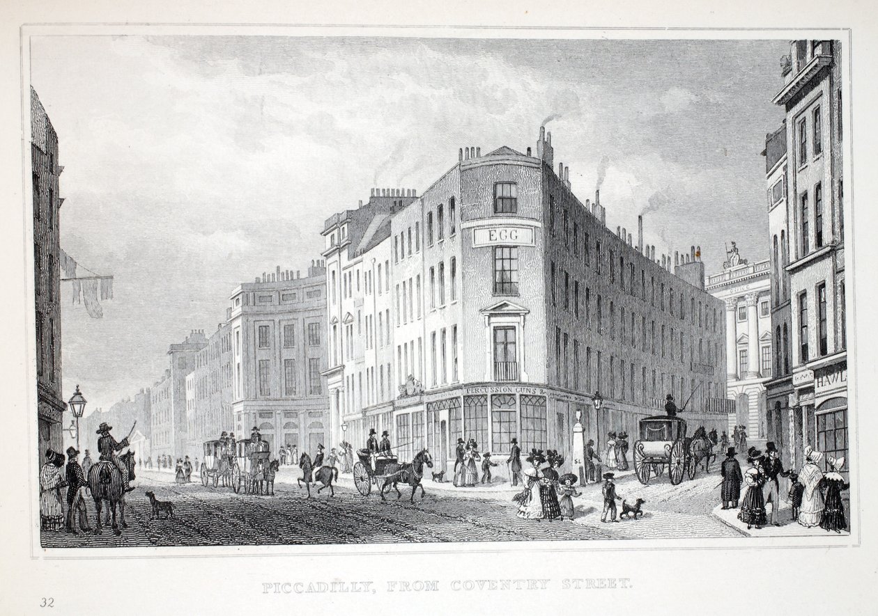 Piccadilly, da Coventry Street, da 