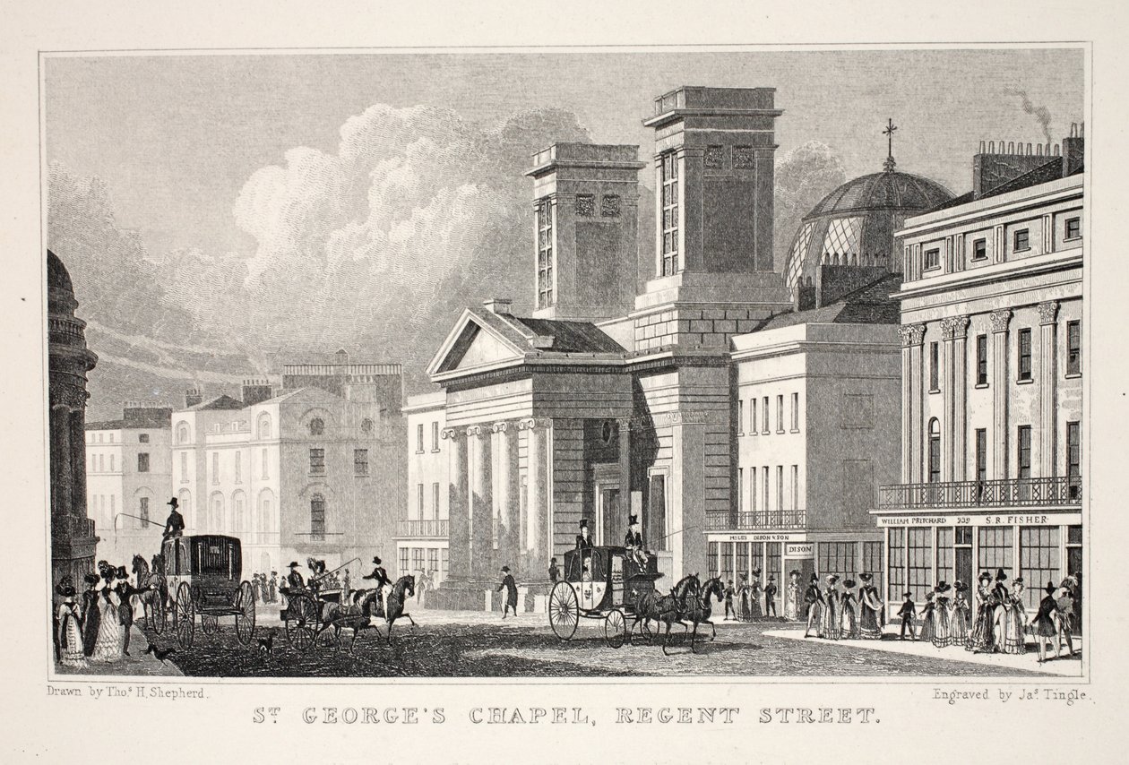 Cappella di San Giorgio, Regent Street, da 