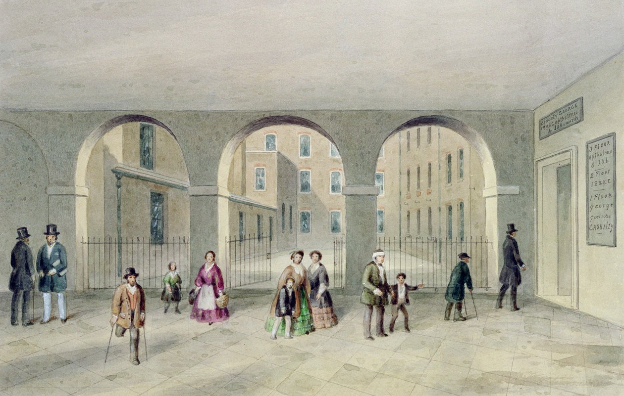 Ospedale di San Tommaso, Southwark, Londra da Thomas Hosmer Shepherd