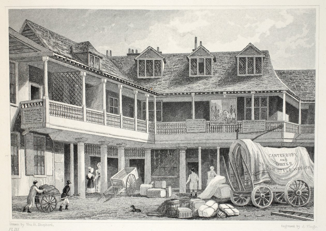 Talbot Inn, Southwark, da 