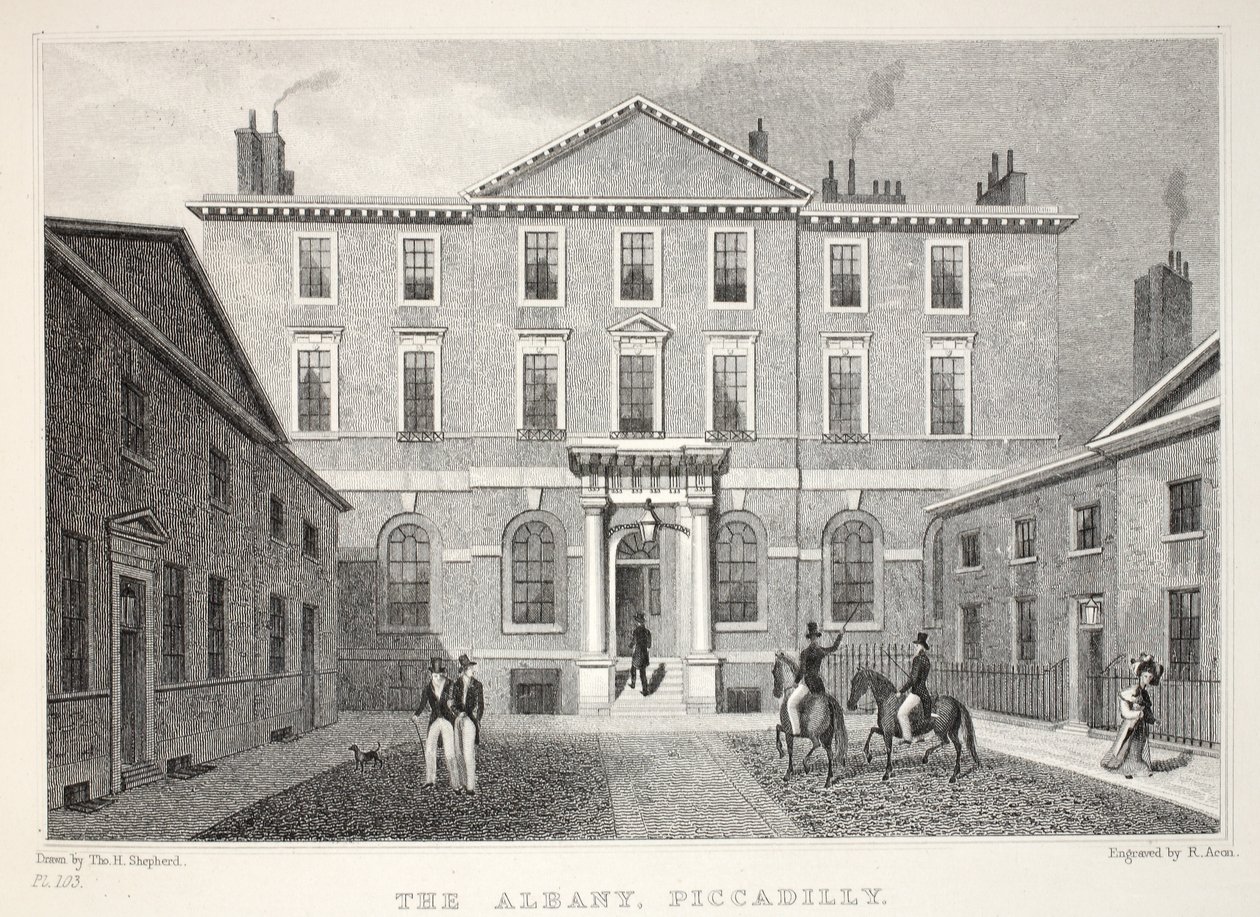 The Albany, Piccadilly, da 