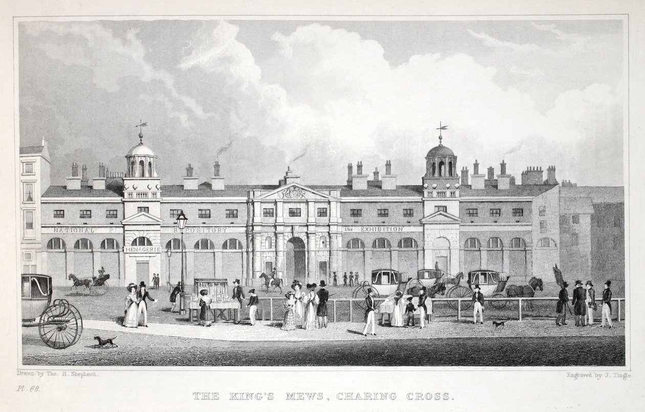 Le Scuderie Reali, Charing Cross, da 