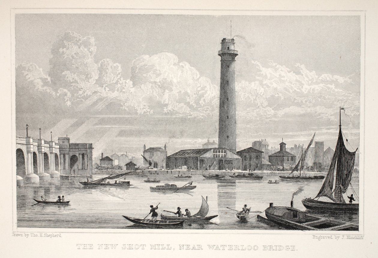 Il Nuovo Mulino di Shot, vicino al Ponte di Waterloo, da 