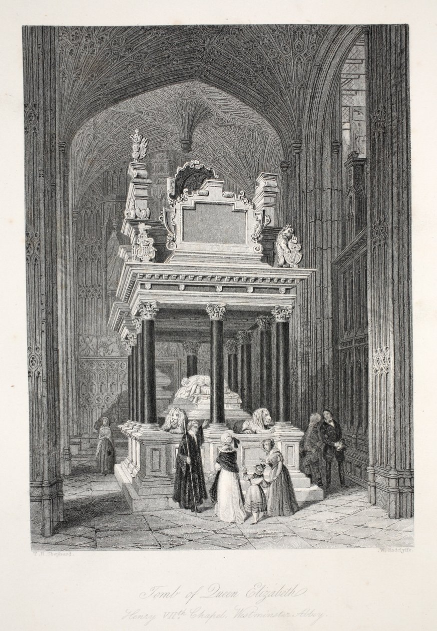 Tomba della Regina Elisabetta I, da 