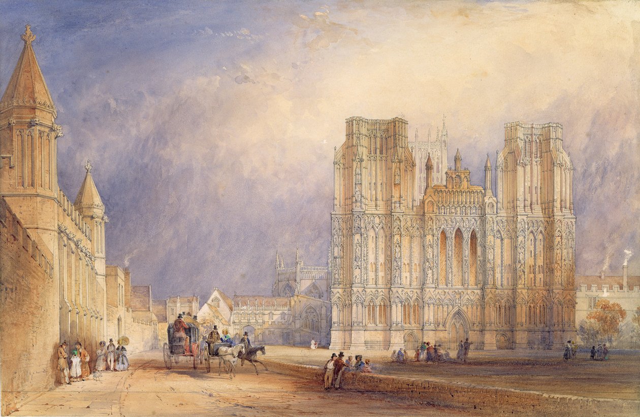 Cattedrale di Wells da Thomas Hosmer Shepherd