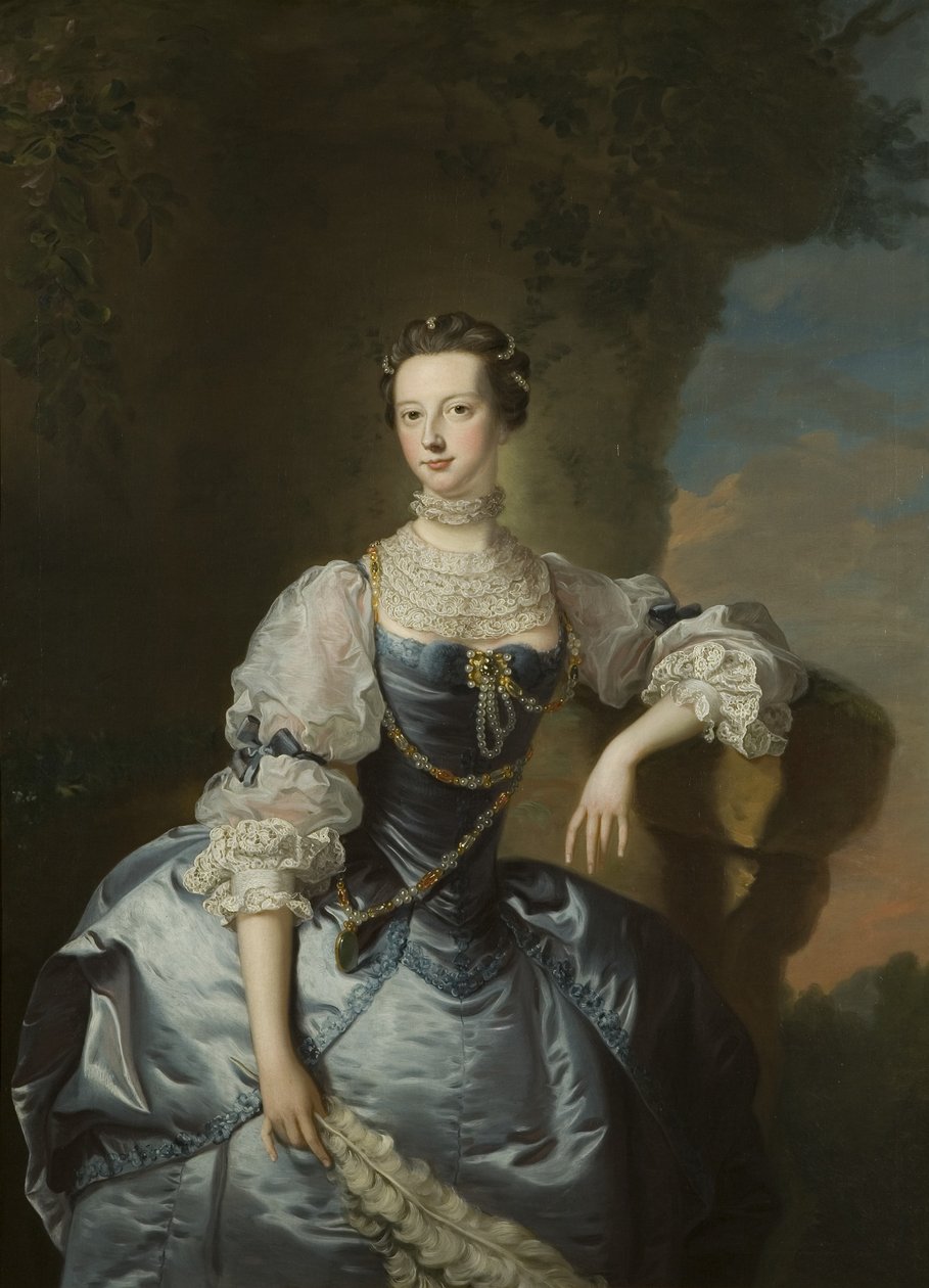 Ritratto di Mrs Emma Harvey da Thomas Hudson