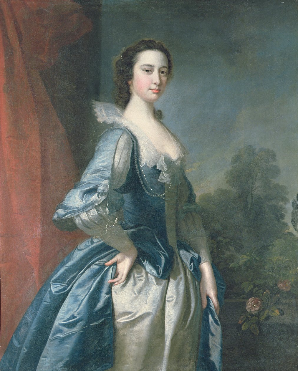 Ritratto di una signora da Thomas Hudson