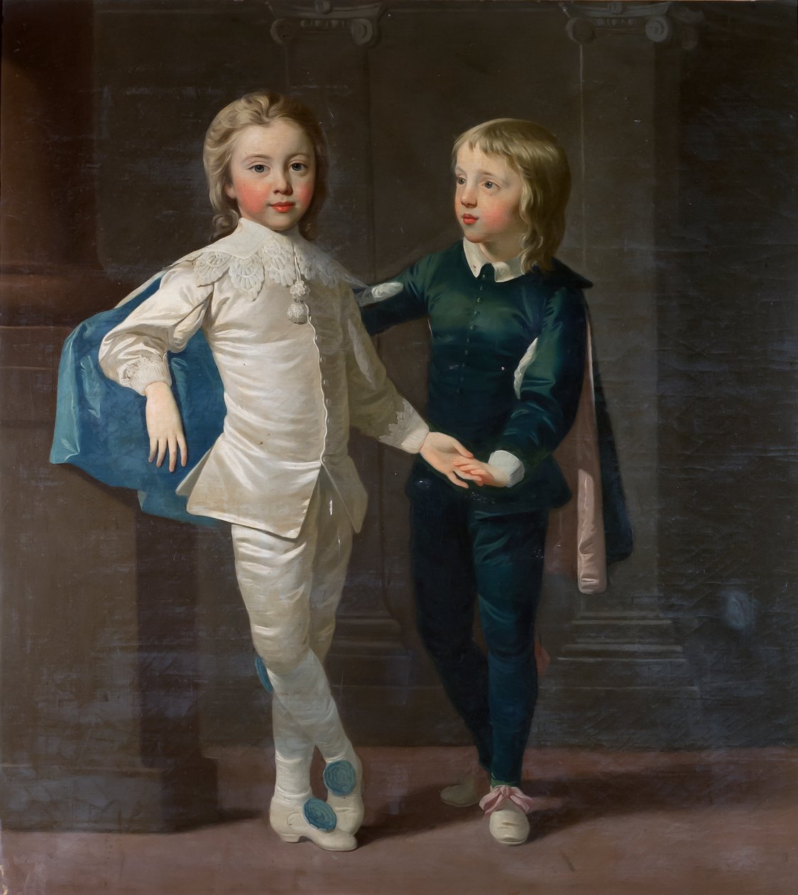 Sir Edward Hulse, 3° baronetto e suo fratello, Samuel Hulse, c.1758 da Thomas Hudson