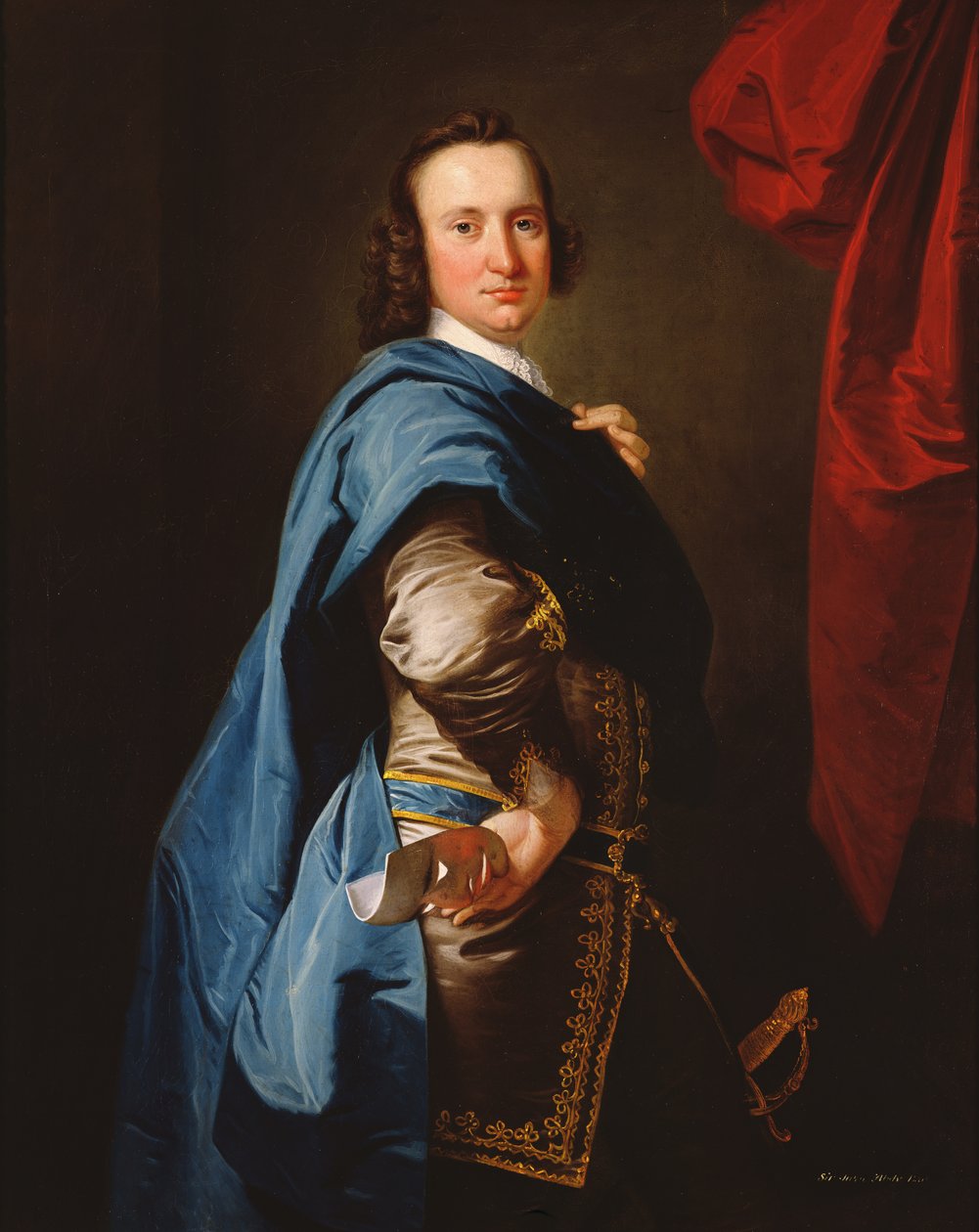 Sir John Abdy, Bt. da Thomas Hudson