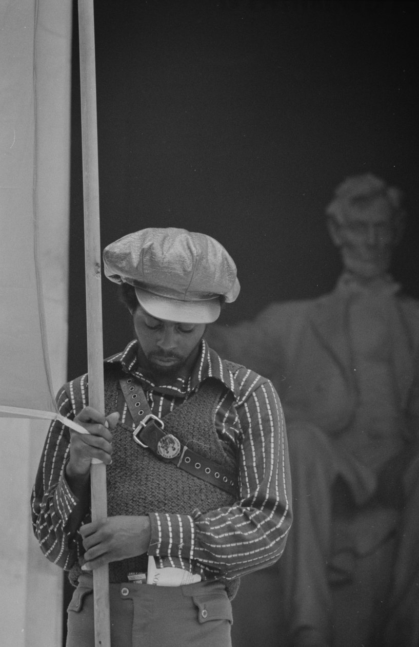 Convenzione delle Pantere Nere, Lincoln Memorial da Thomas J. O