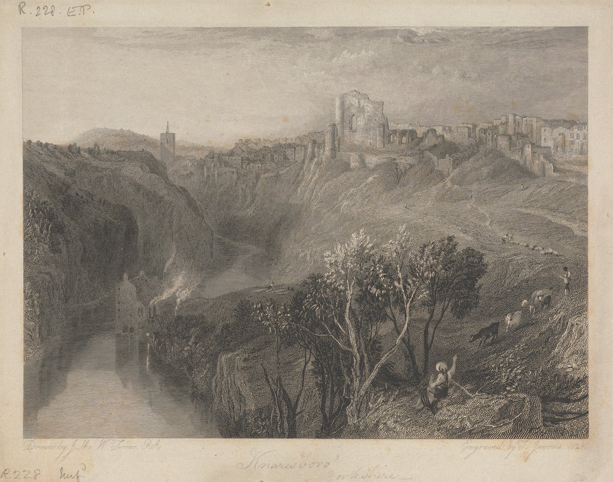 Knaresborough, Yorkshire da Thomas Jeavons