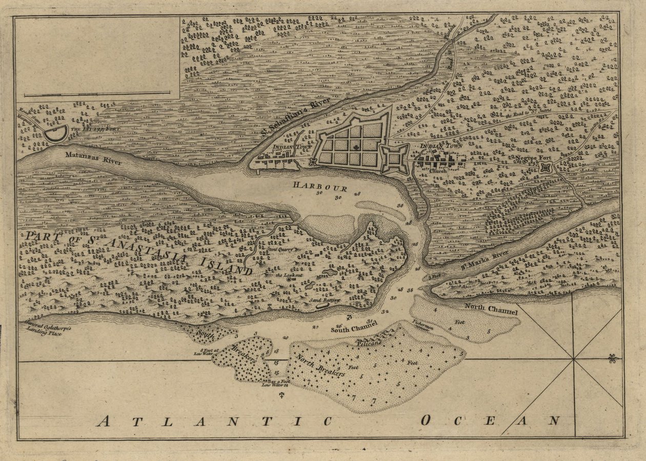 (Pianta della città e del porto di Sant
