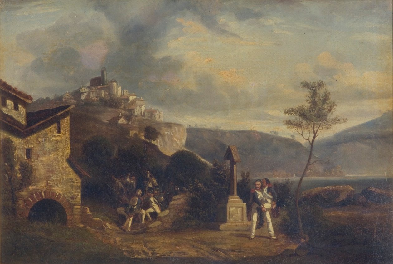 Un incidente nelle Guerre Napoleoniche da Thomas Jones Barker