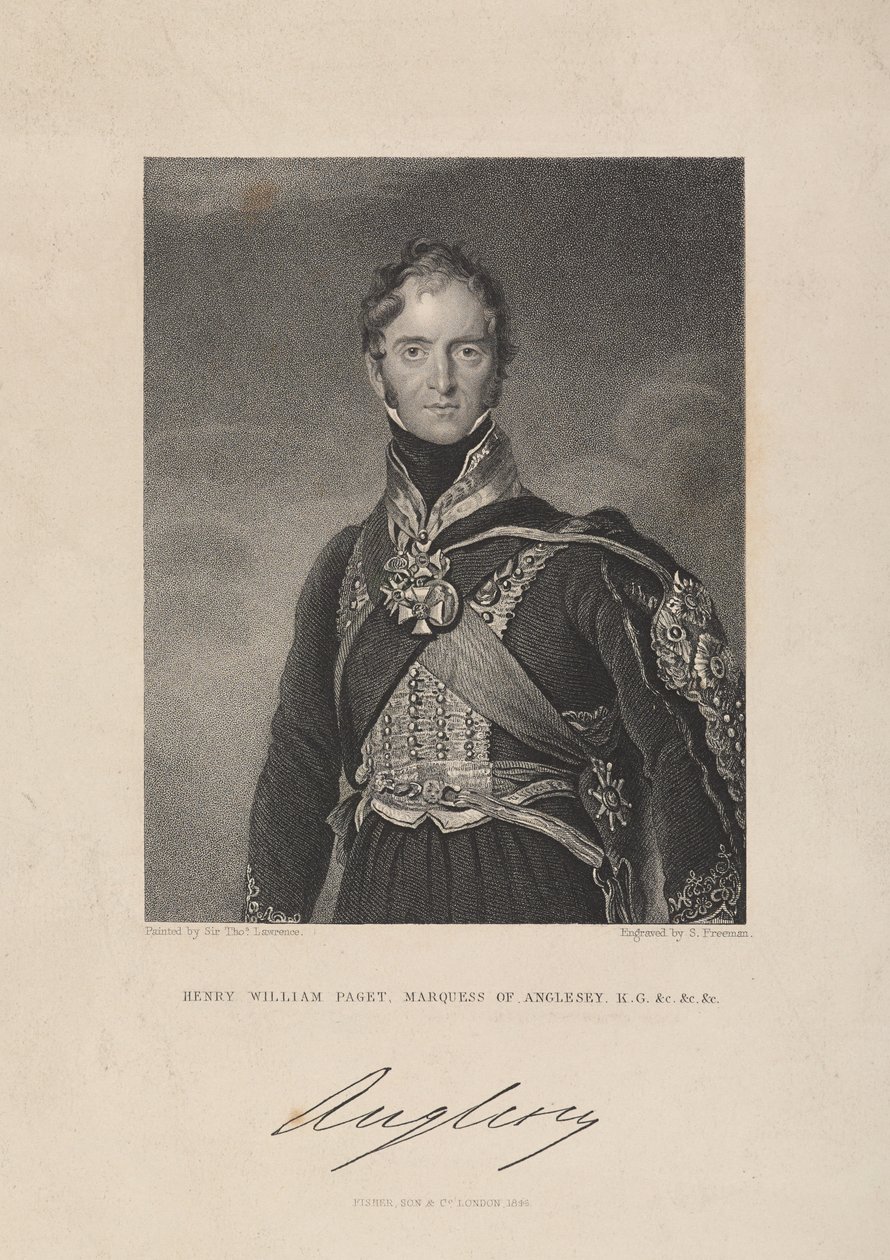 Henry William Paget, Marchese di Anglesey K.G. da Thomas Lawrence