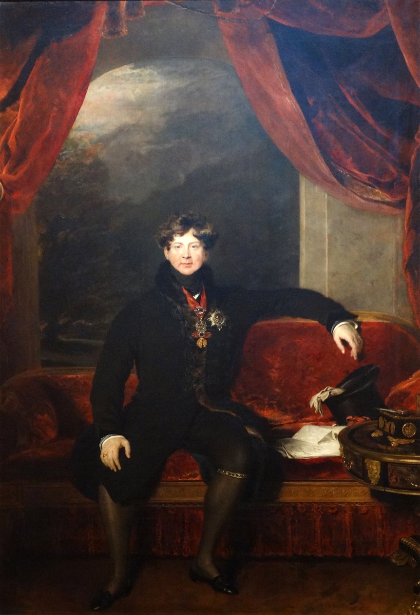 Ritratto di Re Giorgio IV da Thomas Lawrence